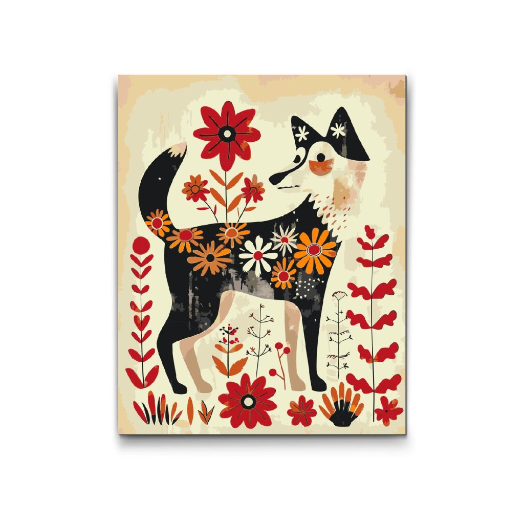 M2_Painting_by_Numbers_-_Nordic_Folk_Art_-_Fox