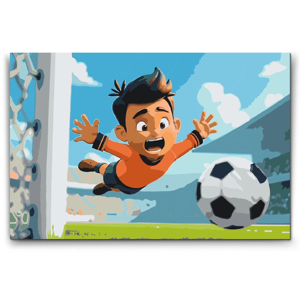 M2_Painting_by_Numbers_-_Football_goalkeeper_goalkeeper
