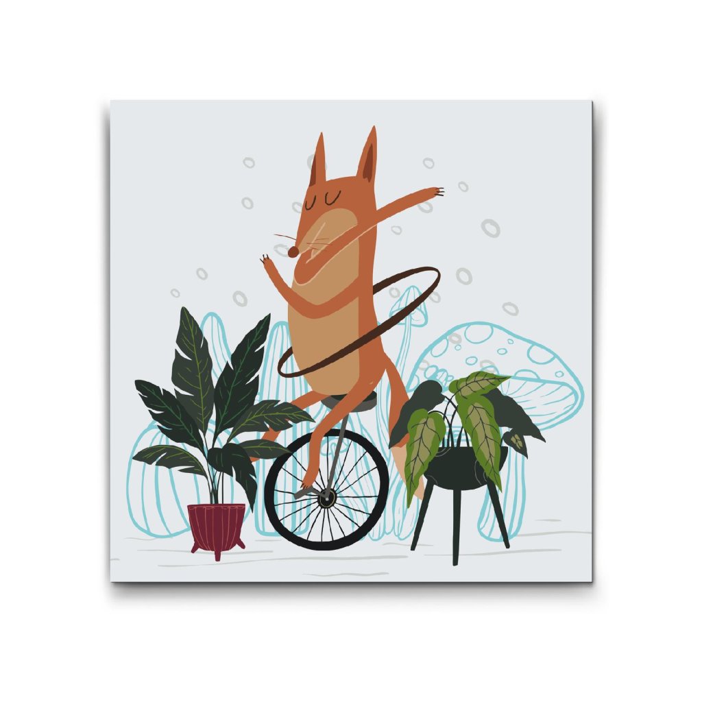 M2_Painting_by_Numbers_-_Illustration_-_Fox_on_a_unicycle