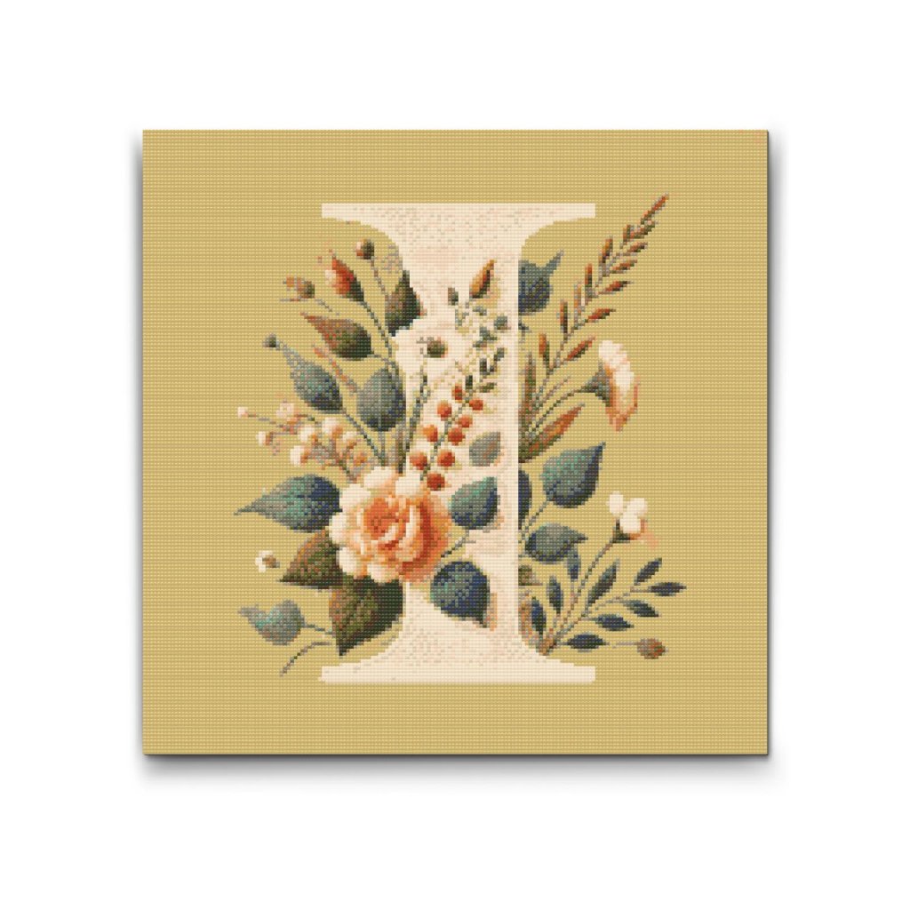 M2_Diamond_Paintings_-_Letter_I_-_Floral_Pattern