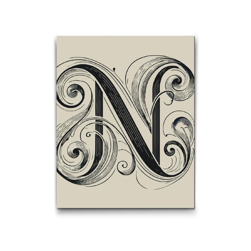 M2_Painting_by_Numbers_-_Letter_N