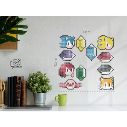 Fuse beads – Sonic