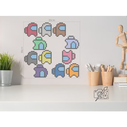 Fuse beads – Among Us