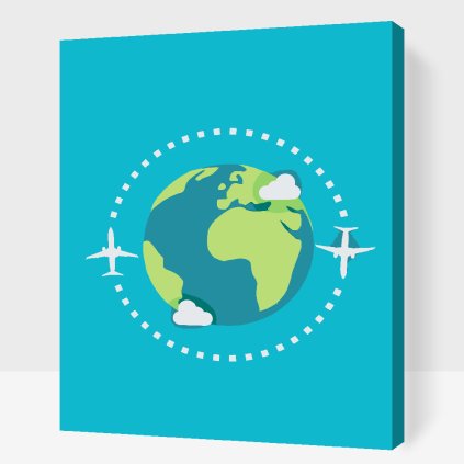 Paint by Number - Trip Around the World