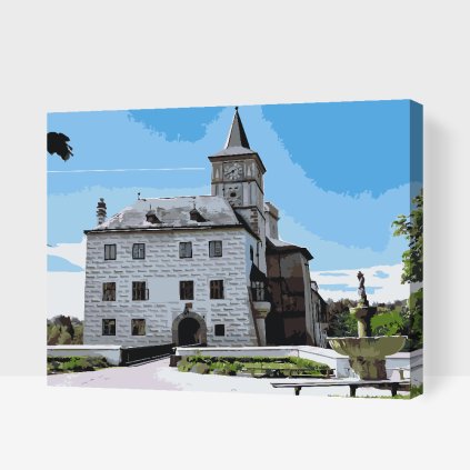 Paint by Number - Castle Rozmberk