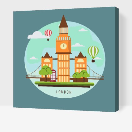 Paint by Number - London, Great Britain