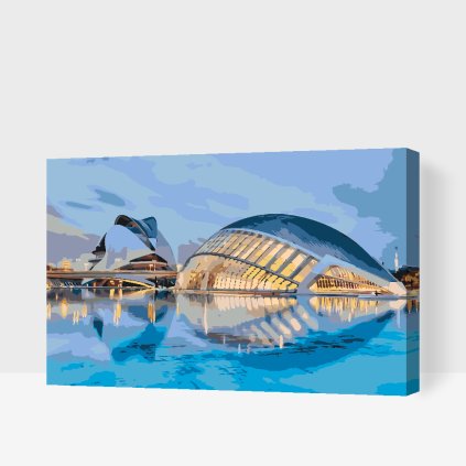 Paint by Number - City of Arts and Sciences, Valencia