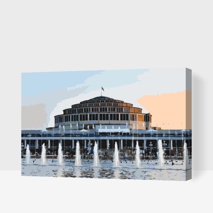Paint by Number - The Centennial Hall, Wroclaw, Poland