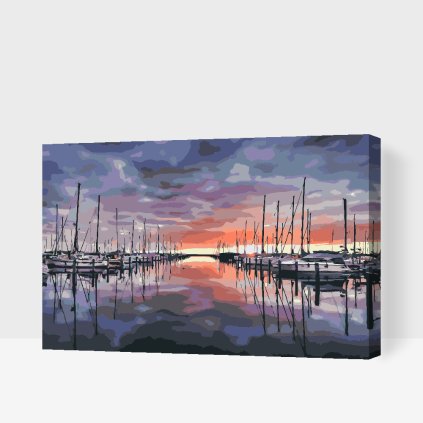 Paint by Number - Port of Warnemünde