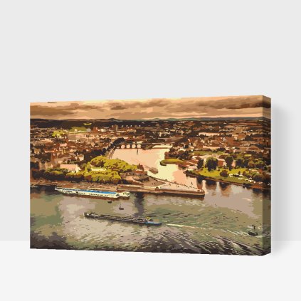 Paint by Number - River Rhine