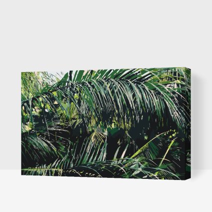 Paint by Number - Palm Leaves