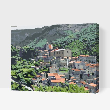 Paint by Number - Tropea, Calabria 2