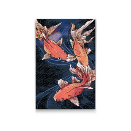 Diamond Painting - Gold Fish 2