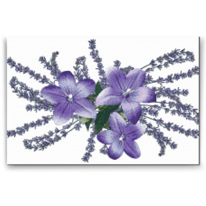 Diamond Painting - Decorative Flowers