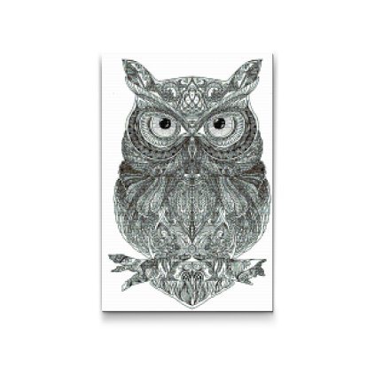 Diamond Painting - Owl Mandala