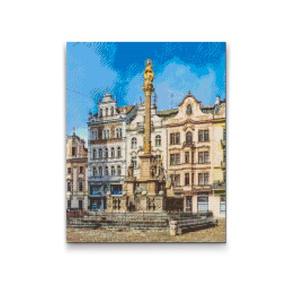 Diamond Painting - Marian Column in Pilsen