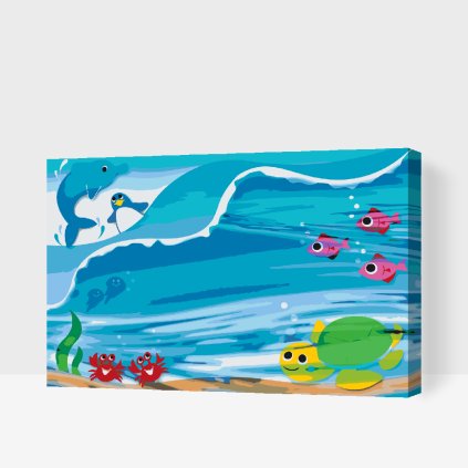 Paint by Number - Underwater Animals