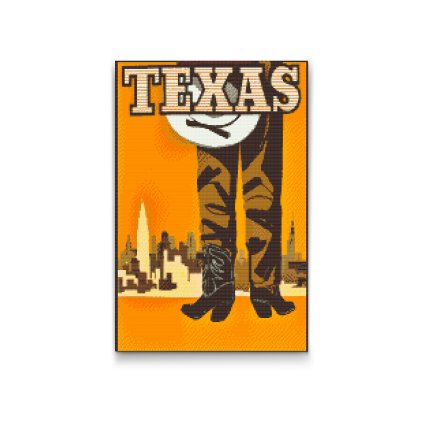 Diamond Painting - Texas Cowboy