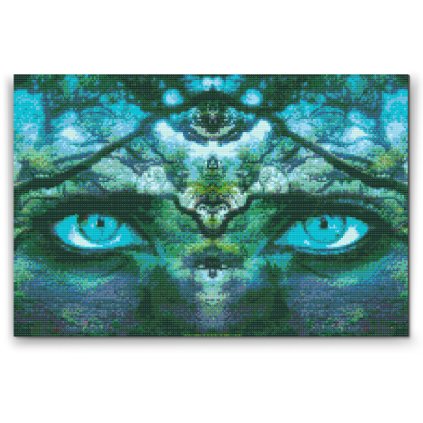 Diamond Painting - Hidden Woman in the Forrest