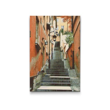 Diamond Painting - Warsaw - Old Town, Poland 2