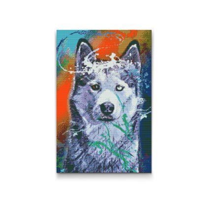 Diamond Painting - Portrait of a Dog