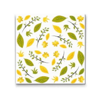 Diamond Painting - Falling Leaves