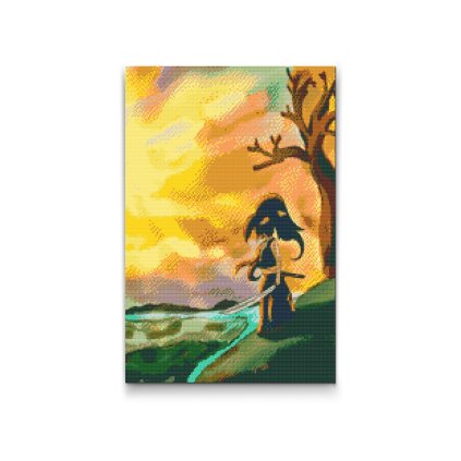 Diamond Painting - Woman with Sword
