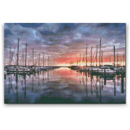 Diamond Painting - Port of Warnemünde