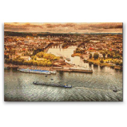 Diamond Painting - River Rhine