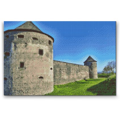 Diamond Painting - Bzovík Monastery, Slovakia