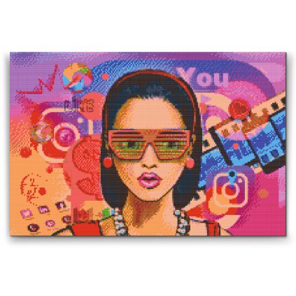 Diamond Painting - Social Media