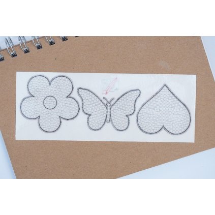 Diamond stickers - Stick Them Yourself (3pcs, no diamonds)