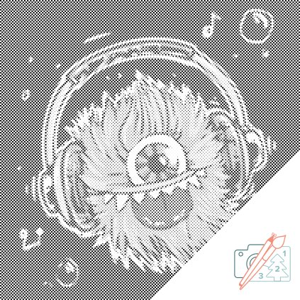 Dotting points - Pink Monster