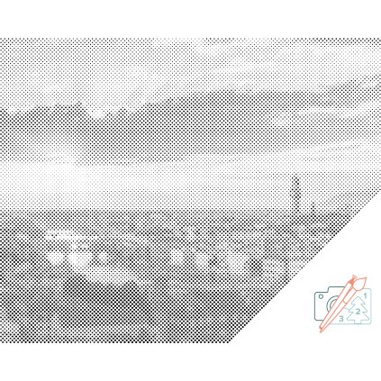 Dotting points - Sunset in Florence