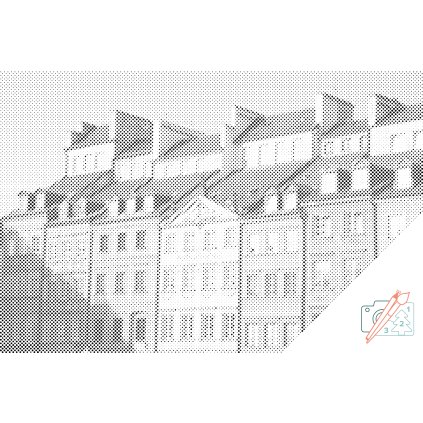 Dotting points - Warsaw - Old Town, Poland