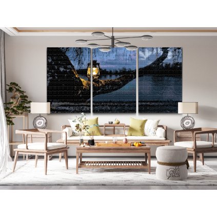 Diamond Painting - Night walk (set of 3)