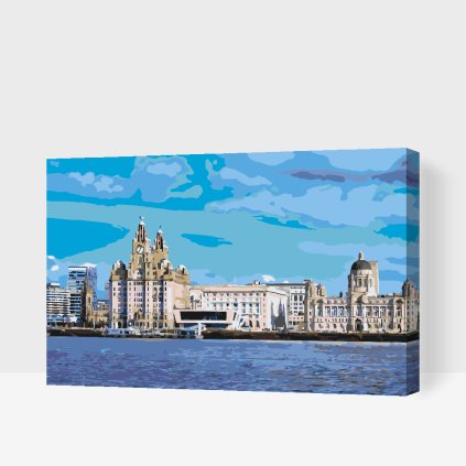 Malování podle čísel - Liverpool, Anglie