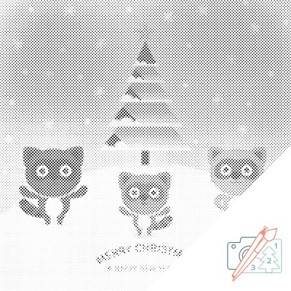 Tečkování - Roztomilí mývalové