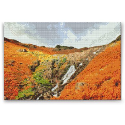 Diamantové malování - Jezerní oblast Cumbria, Velká Británie 2