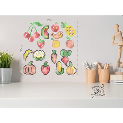 Zažehlovací korálky - Čerstvé ovoce