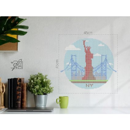 Zažehlovací korálky - New York