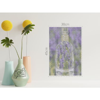 Zažehlovací korálky - Levandule v láhvi