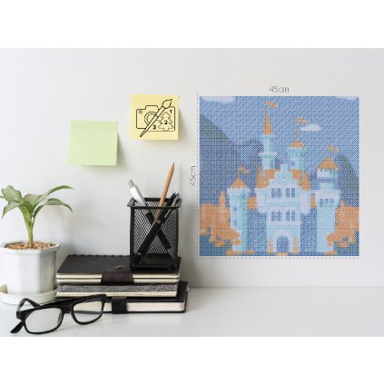 Zažehlovací korálky - Pohádkový zámek