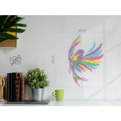 Zažehlovací korálky - Létající pták