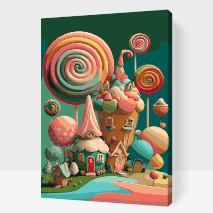 Paint by Number - Sugar Houses