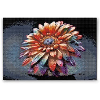 Diamond Painting - Rainbow Flower