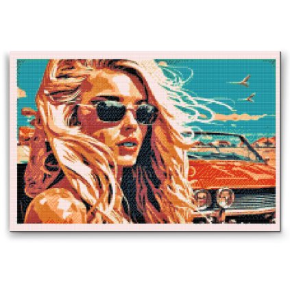 Diamond Painting - Sensual Blonde