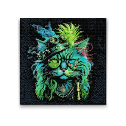 Diamond Painting - Punk Cat