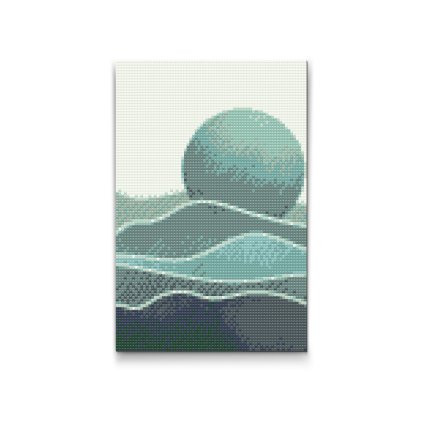 Diamond Painting - Boho Blue Moon 