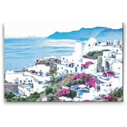 Diamond Painting - Santorini